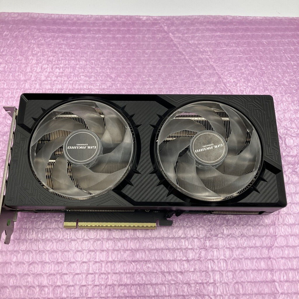 中古 玄人志向 GG-RTX5070-E12GB/OC/DF (RTX5070 12G) 176912 （390276