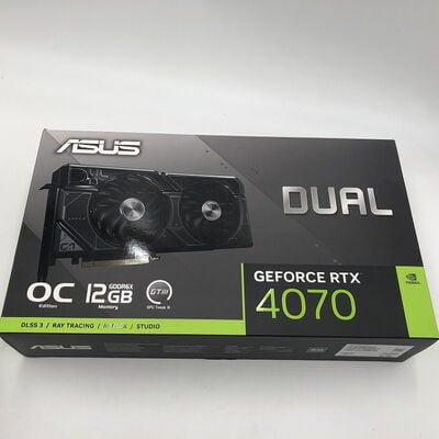 【盛岡都南店】中古  ASUS DUAL-RTX4070-O12G (RTX4070 12GB) 157131 