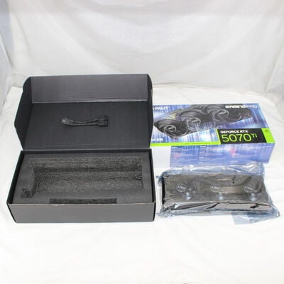 中古  Palit NE7507T019T2-GB2031A (RTX5070Ti GamingPro 16GB) 176552 