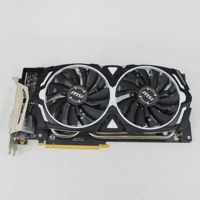【通販センター】中古  MSI GeForce GTX 1080 Ti ARMOR 11G OC（GTX1080Ti 11GB） 3480035442 