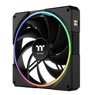 Thermaltake  TS140 EX RGB 3Pack Fan Black CL-F208-PL14SW-A (140mm ブラック 3個パック) 