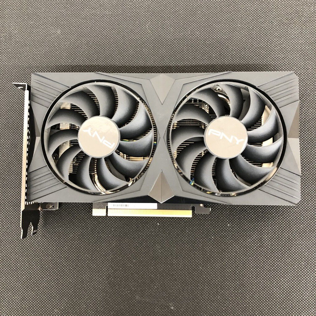 中古 PNY GeForce RTX 4060 8GB グラフィックボード 中古】PNY GeForce RTX 4060 8GB VERTO ダブルファン VCG40608DFXPB1