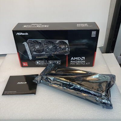 【京都店】中古  ASRock RX9070XT CL 16G (RX9070XT Challenger 16GB) 188987 