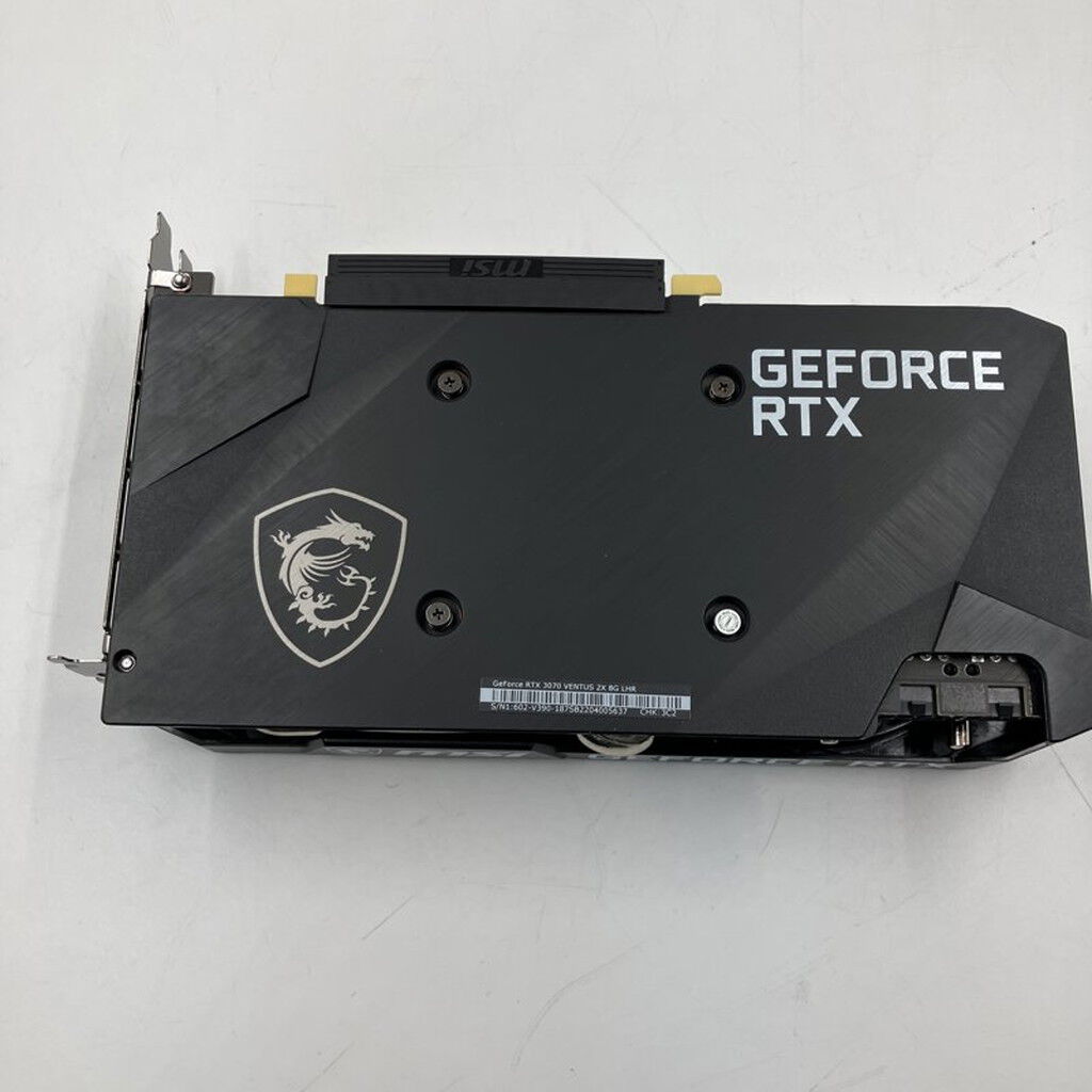 中古 【LHR版】MSI GeForce RTX 3070 VENTUS 2X 8G LHR (G6 1H3P