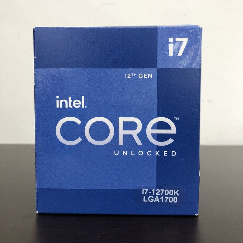 【動作品】Intel Core i7 12700K Intel Core i7-12700K Review