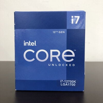 【長野稲里店】中古  INTEL Core i7 12700K (1700/3.6G/25M/C12/T20) 147857 