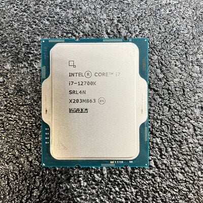 【熊本浜線店】中古  INTEL Core i7 12700K (1700/3.6G/25M/C12/T20) 147857 