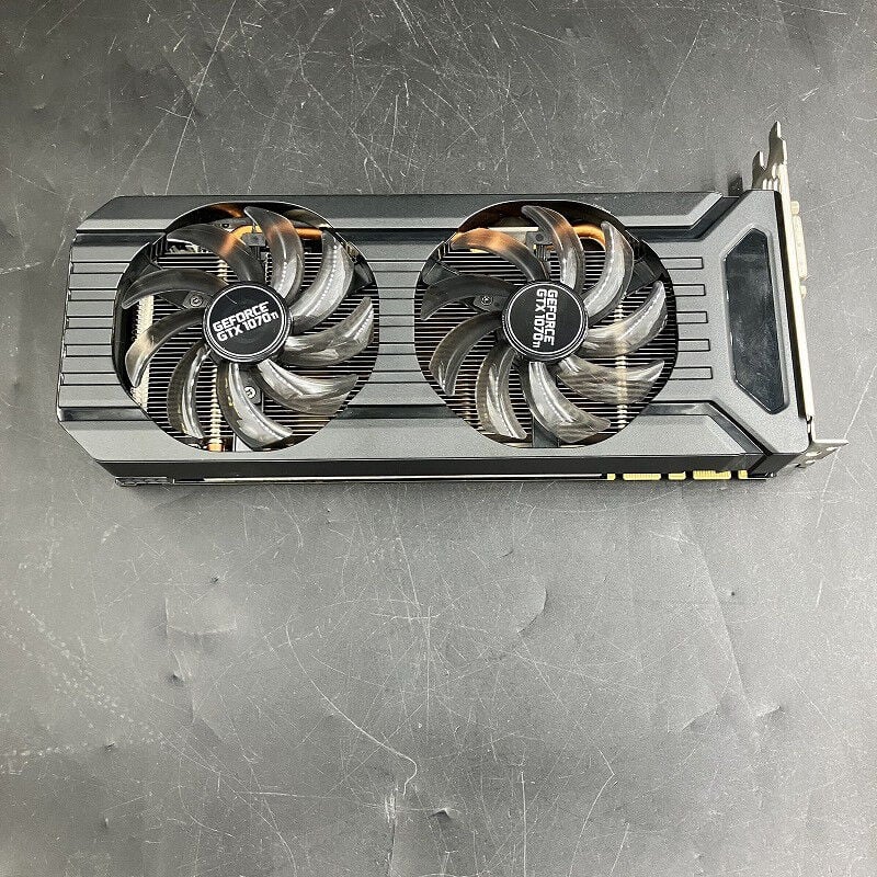 中古 Palit NE5107T015P2-1043D(GTX1070Ti 8G GDR5 DUAL) 136248