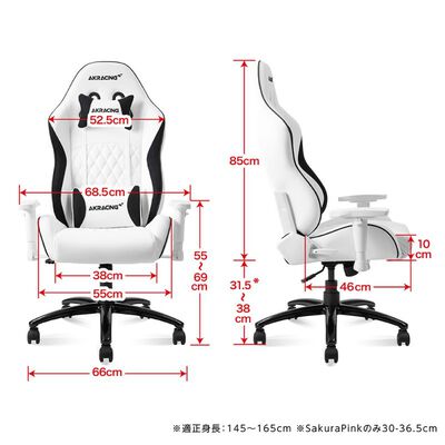 AKRacing  Pinon AKR-PINON-WHITE (ホワイト) 