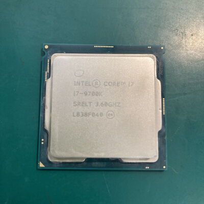 【富山本郷店】中古  INTEL Core i7 9700K (1151/3.60GHz/12M/C8/T8) 138481 