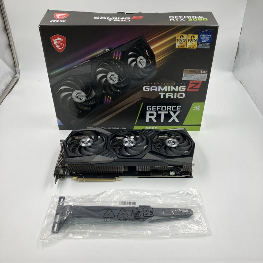 中古 【LHR版】MSI GeForce RTX 3080 GAMING Z TRIO 10G LHR (RTX3080