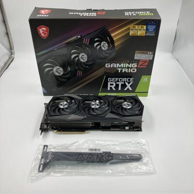 【なんば店】中古  【LHR版】MSI GeForce RTX 3080 GAMING Z TRIO 10G LHR (RTX3080 10GB) 3280022367 