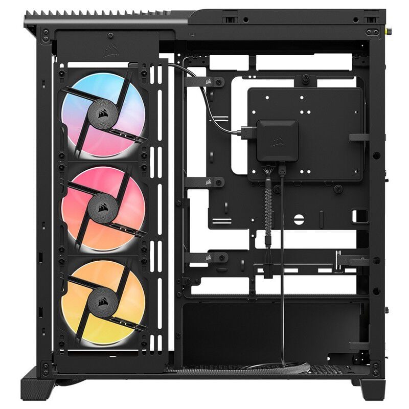 Corsair FRAME 4500X LX-R RGB iCUE LINK Panoramic Glass Black CC