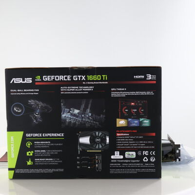 【秋葉原本店】中古  ASUS PH-GTX1660TI-O6G (GTX1660TI GDR6 6GB) 139069 