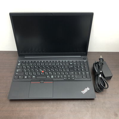 【福山ココローズ店】中古  Lenovo ThinkPad E15 (AMD Ryzen 5 4500U 2.3GHz/16GB/SSD256GB/-/オンボード/15.6/1920x1080/Wi-Fi/WEBCAM/W11H64) 180566 
