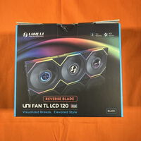 中古  Lian Li UF-RS-TL120-LCD-3B(UNIFAN TL LCD 120RS 3B 3280021738 