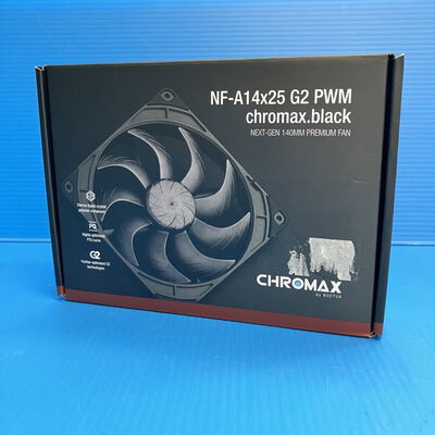 【大須店】中古  NOCTUA NF-A14x25-G2-PWM-CH-BK (140mm BK) 3120024225 