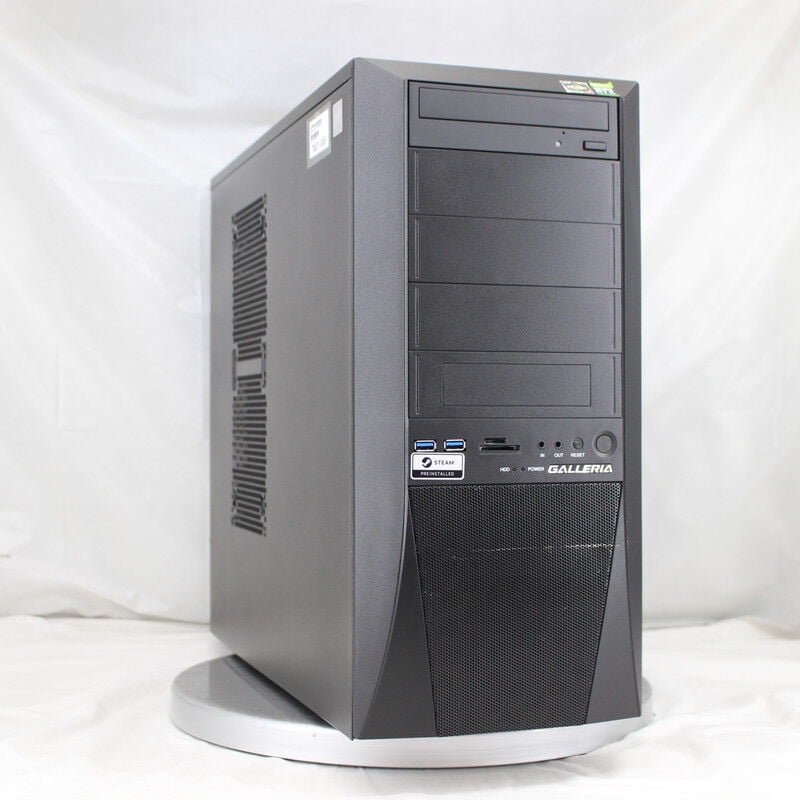 中古 THIRDWAVE GALLERIA KT(AMD Ryzen 7 3700X/32GB/SSD1TB/DVD