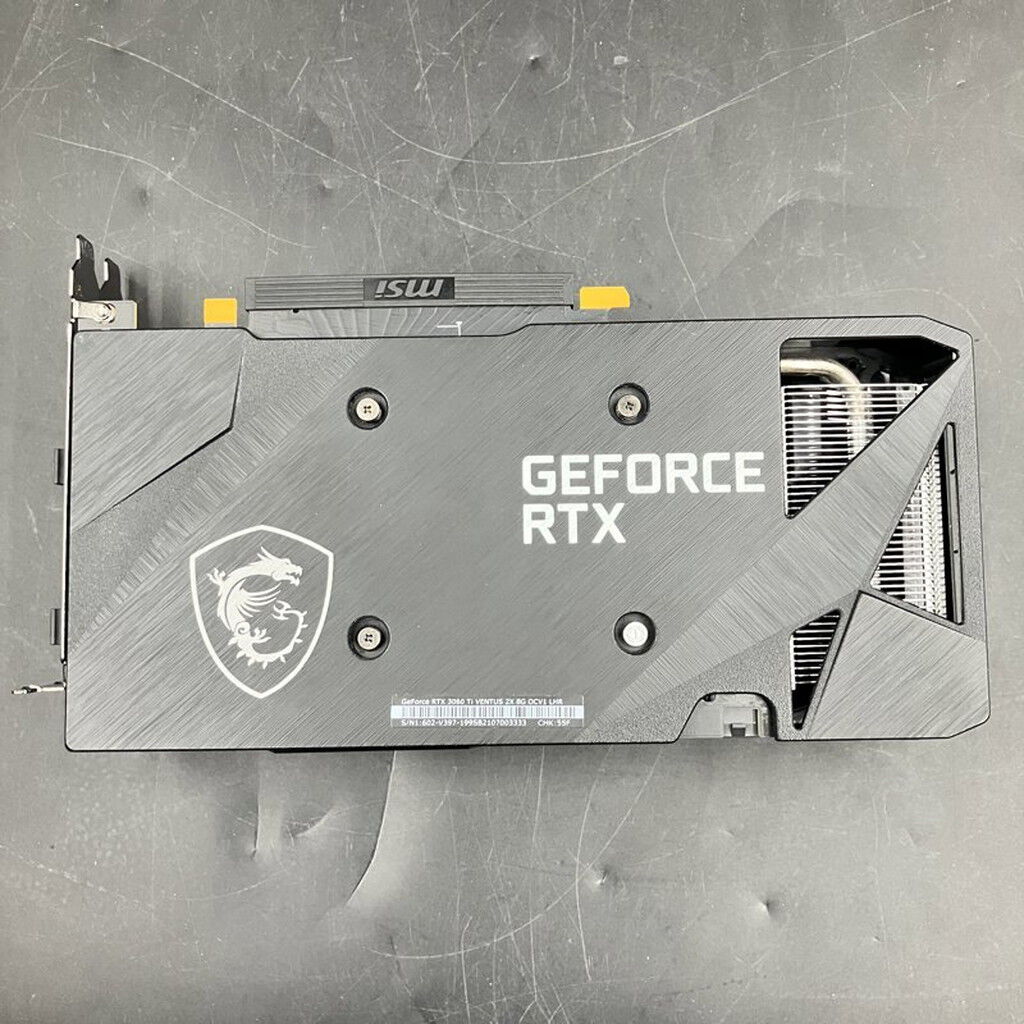 中古 【LHR版】MSI GeForce RTX 3060 Ti VENTUS 2X OCV1 LHR