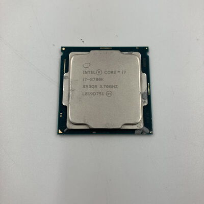 【なんば店】中古  INTEL Core i7 8700K (1151/3.70GHz/12M/C6/T12) 136197 