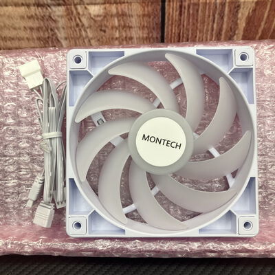 【富士青葉店】中古  MONTECH GF120 ARGB PWM (W)(120mm 1pack WH) 5070002325 