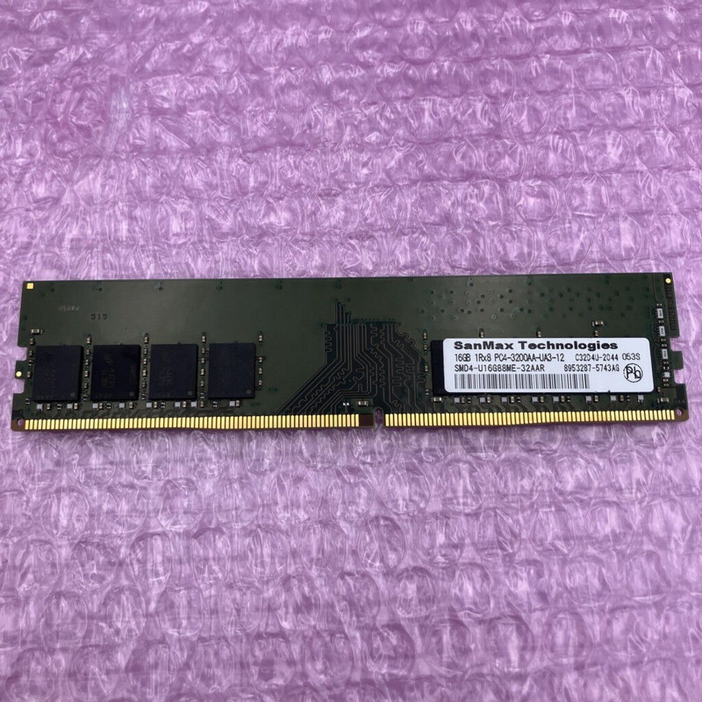 中古 PC4-25600 16GB デスクトップ用(DDR4-3200) 140728 （382854