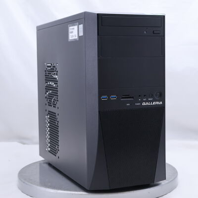 【通販センター】中古  THIRDWAVE GALLERIA KTM(Intel Core i5 8500/32GB DDR4 (PC4)/SSD500GB/DVDマルチ/NVIDIA GeForce GTX 1060 3GB/W11H64 MAR) 203893 
