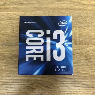 【津ラッツ店】中古  INTEL Core i3-6100(1151/3.70GHz/3M/C2/T4) 129542