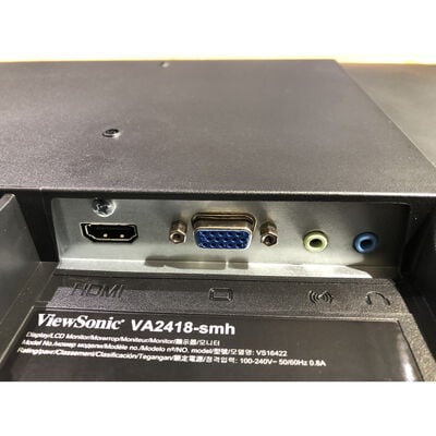 【水戸赤塚店】中古  Viewsonic VA2418-SMH-7 (23.8"W 1A1H 5ms IPS) 4680002238 