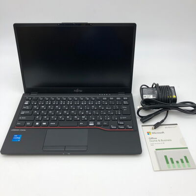 【大分店】中古  FUJITSU LIFEBOOK U6312/K (INTEL Core i5 1245U /16GB/SSD256GB/-/オンボード/13.3/1920x1080/Wi-Fi/WEBCAM/W11H64/MicrosoftOffice H&B 2024付) 181332 