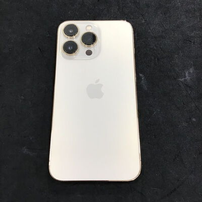 【静岡東瀬名店】中古  【docomo版SIMフリー】Apple iPhone13 Pro 6.1インチ 128GB ゴールド MLUH3J/A 147440 