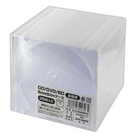 HIDISC  ML-CD05S25PCR (CD/DVD/BD用スリムケース 5mm厚 25枚) 