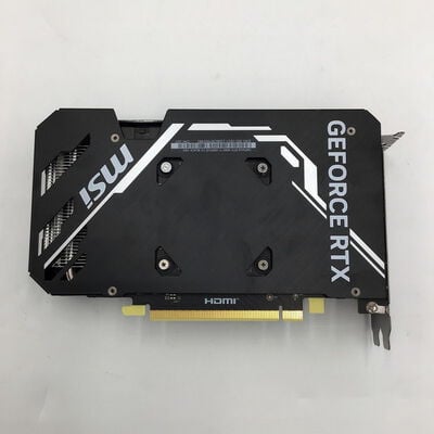 【白山FM松任店】中古  MSI GeForce RTX 4060 Ti VENTUS 2X BLACK 16G  (RTX4060Ti 16GB) 4950001811 