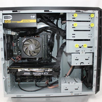 【福山ココローズ店】中古  インバースネット FRONTIER(AMD Ryzen 7 3700X/32GB DDR4 (PC4)/SSD500GB/なし/NVIDIA GeForce RTX 2070 SUPER 8GB/W11H64 MAR) 190358 