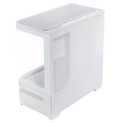ASUS  PRIME AP202 TG WHITE (MicroATX ガラス ホワイト) 