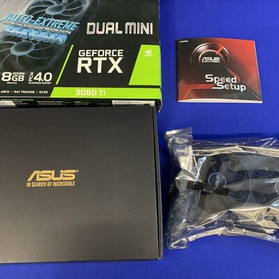 【横浜駅前店】中古  ASUS DUAL-RTX3060TI-O8G-MINI-V2 (RTX3060Ti 8GB) 175521 