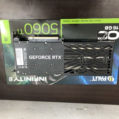 【福山ココローズ店】中古  Palit NE7506TS19T1-GB2061S(RTX5060Ti Infinity3 OC 16GB) 188952 