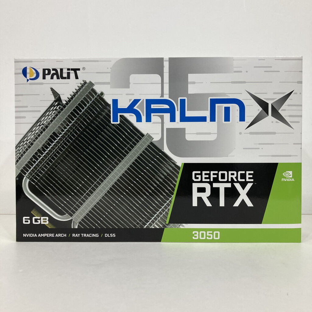 【中古品】PALIT GeForce RTX 3050 6GB 本体 中古】Palit NE63050018JE-1070F (GeForce RTX 3050 StormX 6GB