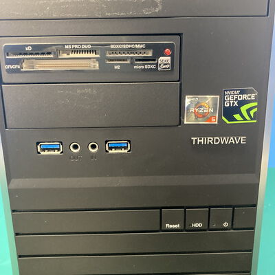 【神戸・三宮店】中古  THIRDWAVE Lightning AH5(Ryzen 5 3500/16GB/SSD1TB+1TB/HDD1TB/Mt/GTX1650/W10H) 3430005511【8/14価格改定!】 