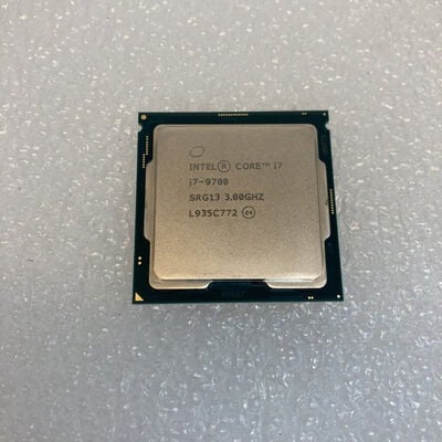 【京都店】中古  Intel Core i7 9700 (1151/3.00GHz/12M/C8/T8) 140316 