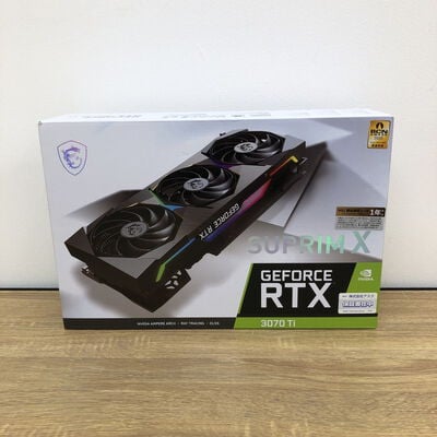 【津ラッツ店】中古  MSI GeForce RTX 3070 Ti SUPRIM X 8G [PCIExp 8GB] 4990001276 