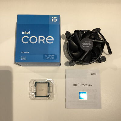 【松山環状枝松店】中古  INTEL Core i5 11400F (1200/2.6G/12M/C6/T12) 145171 