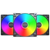 MONTECH  GF120 ARGB PWM Black 3 in 1 Pack 