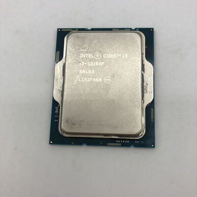 【宇都宮鶴田店】中古  INTEL Core i3 12100F  (1700/3.3G/12M/C4/T8) 148617 