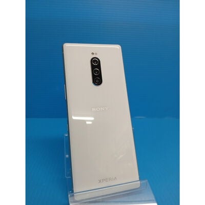 【大須店】中古  【au】Xperia 1 SOV40 (ホワイト) 139903 