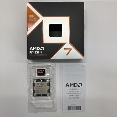 【神戸・三宮店】中古  AMD Ryzen 7 9800X3D (AM5/4.7/104M/C8/T16/120W) 172566 