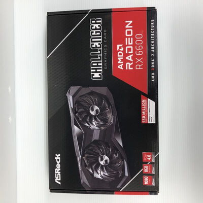 【徳島住吉店】中古  ASRock RX6600 CLD 8G(RX 6600 8GB) 147695 