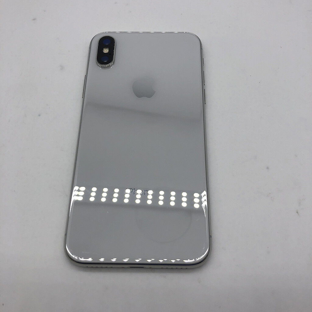 docomo 【SIMロックなし】MQC22J/A iPhone X 256GB シルバー docomo