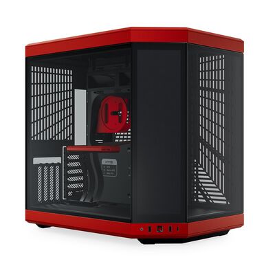 HYTE  Y70 Touch Infinite Black/Cherry (E-ATX ガラス ブラック/チェリー) 