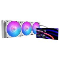 CoolerMaster  MasterLiquid Core LCD 6" 360 White ARGB MLW-D36M-A24PA-LW (360mm ARGB ホワイト) 